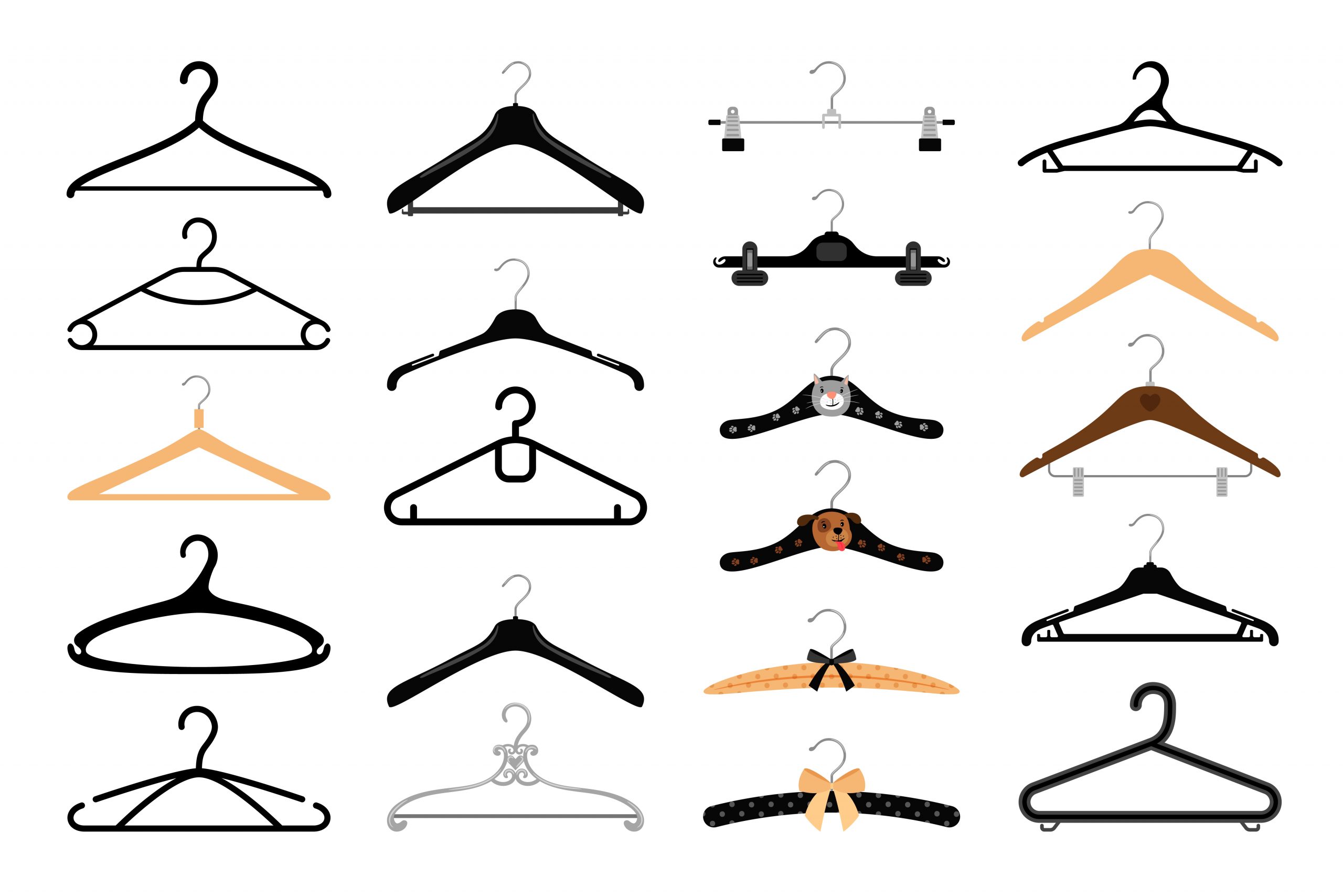 Do you know the different classification of plastic hangers?