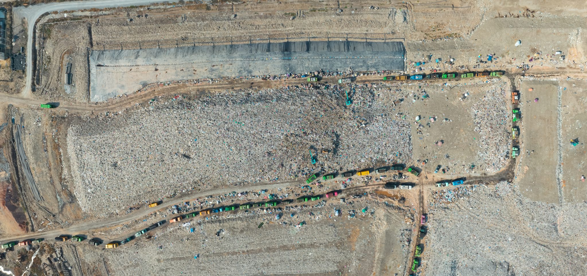 Why does composting and other solid landfill reduction methods reduce